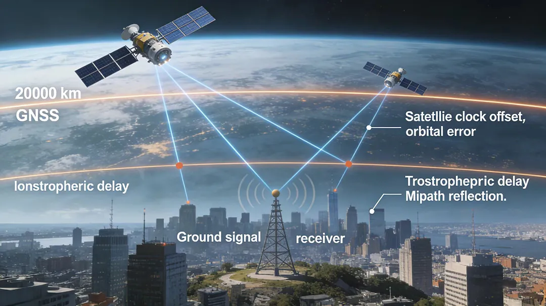 Why GNSS Positioning Becomes Inaccurate and How Correction Methods Restore Precision